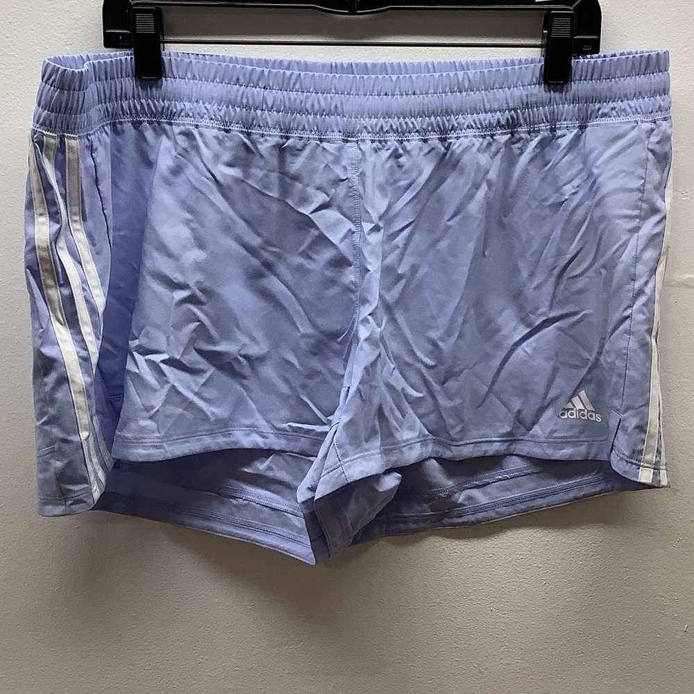 Adidas Size XL Women's Blue Dawn Athletic Shorts. New With Tags
